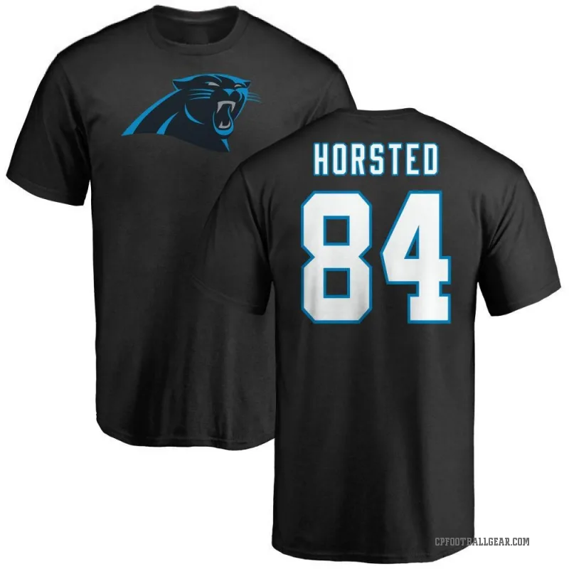 Jesper Horsted Men's Black Carolina Panthers Logo T-Shirt -