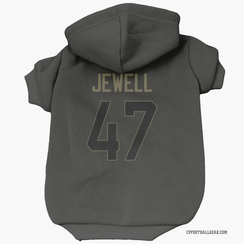 Josey Jewell Black Carolina Panthers Service Cat & Dog Pet Hoodie