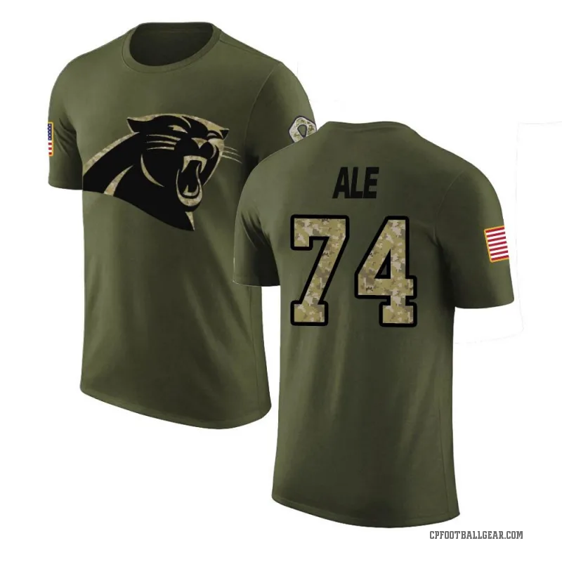 Ulumoo Ale Youth Olive Carolina Panthers Salute to Service T-Shirt